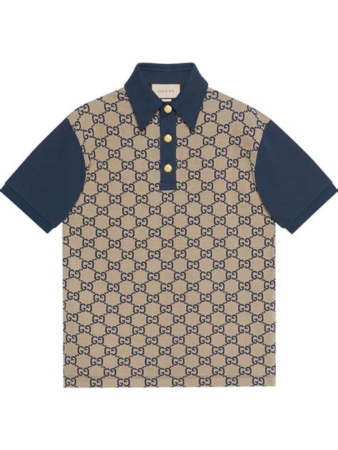 gucci monogram polo replica|gucci t shirt sale.